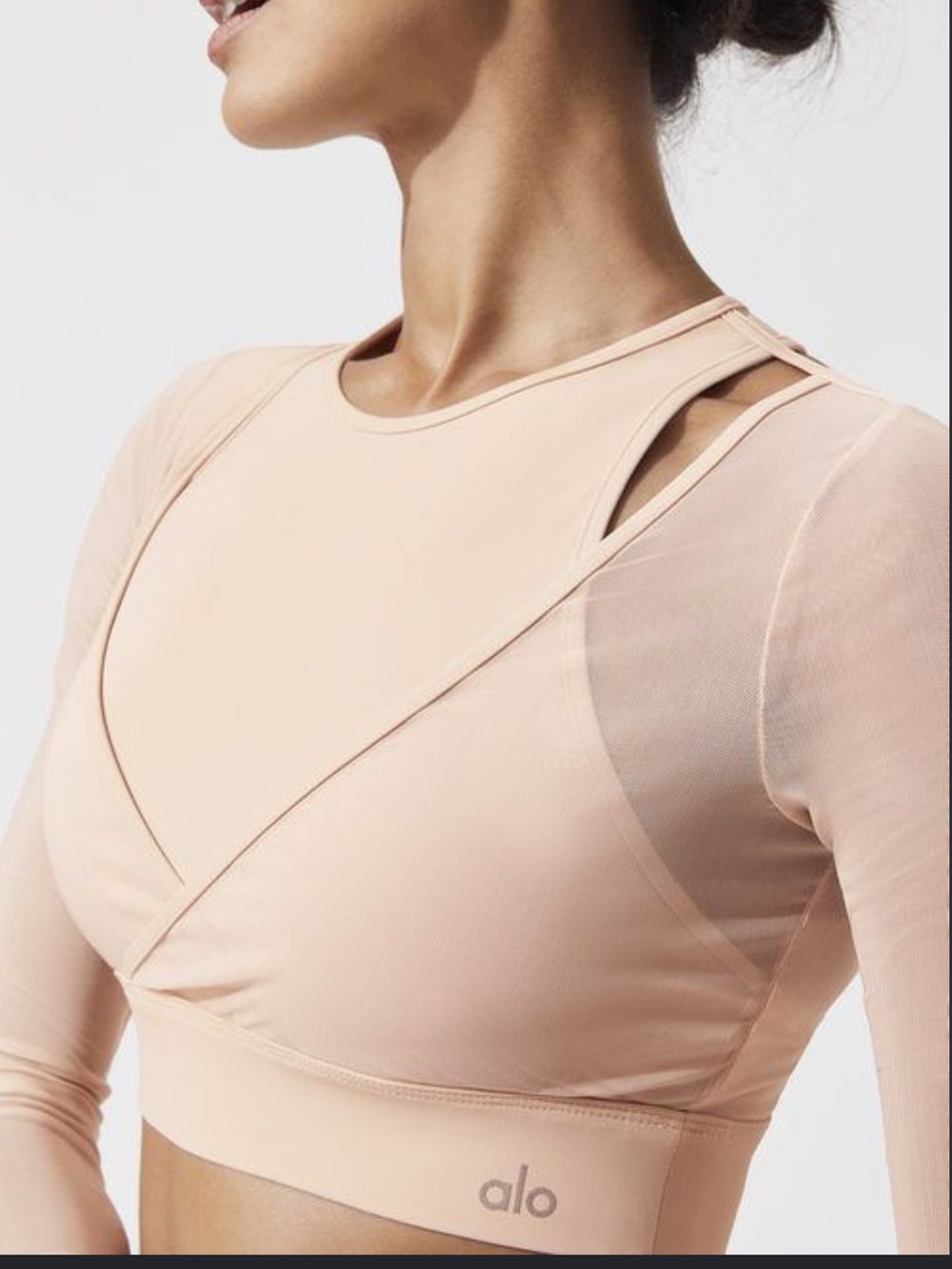 ALO Yoga Pivot Layered Long Sleeve Top